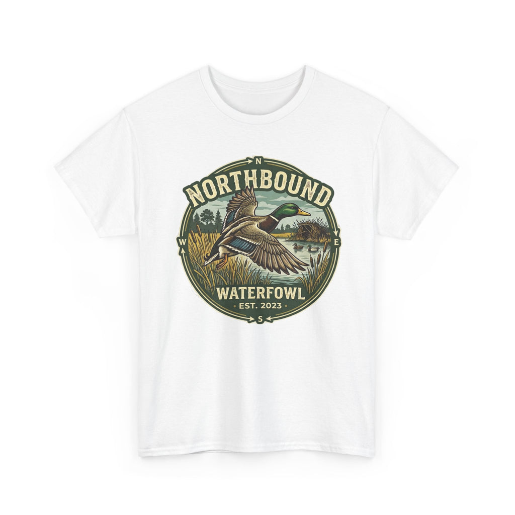 NorthBound waterfowl Heavy Cotton Tee