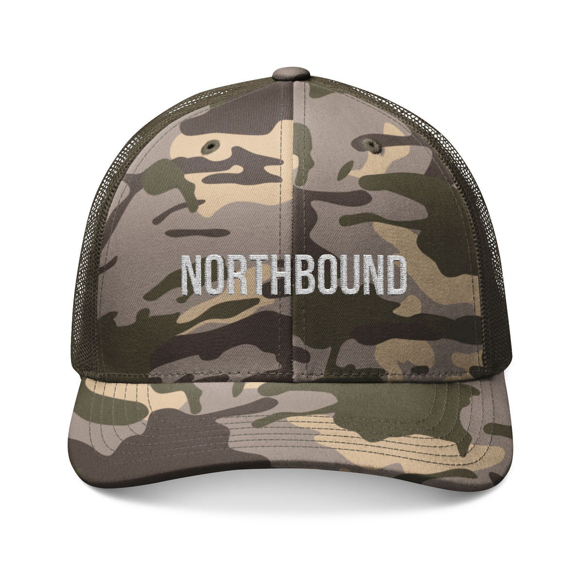 Northbound Camouflage Trucker Hat