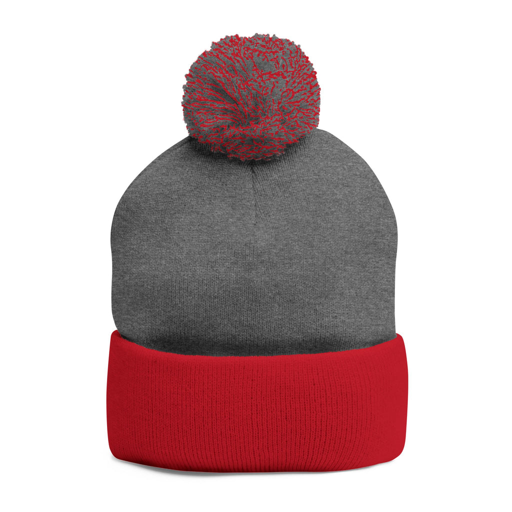 NorthBound Embroidered Pom Pom Beanie